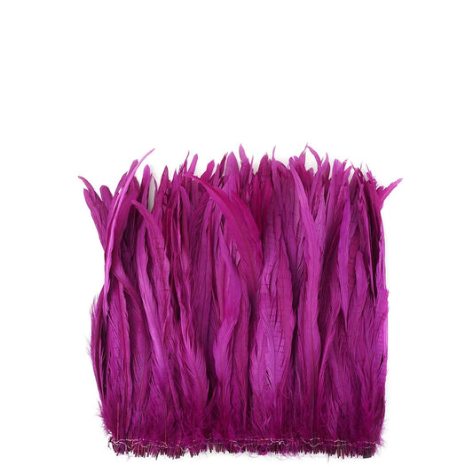 Rooster Coque Tails-Bleach-Dyed - Very Berry
