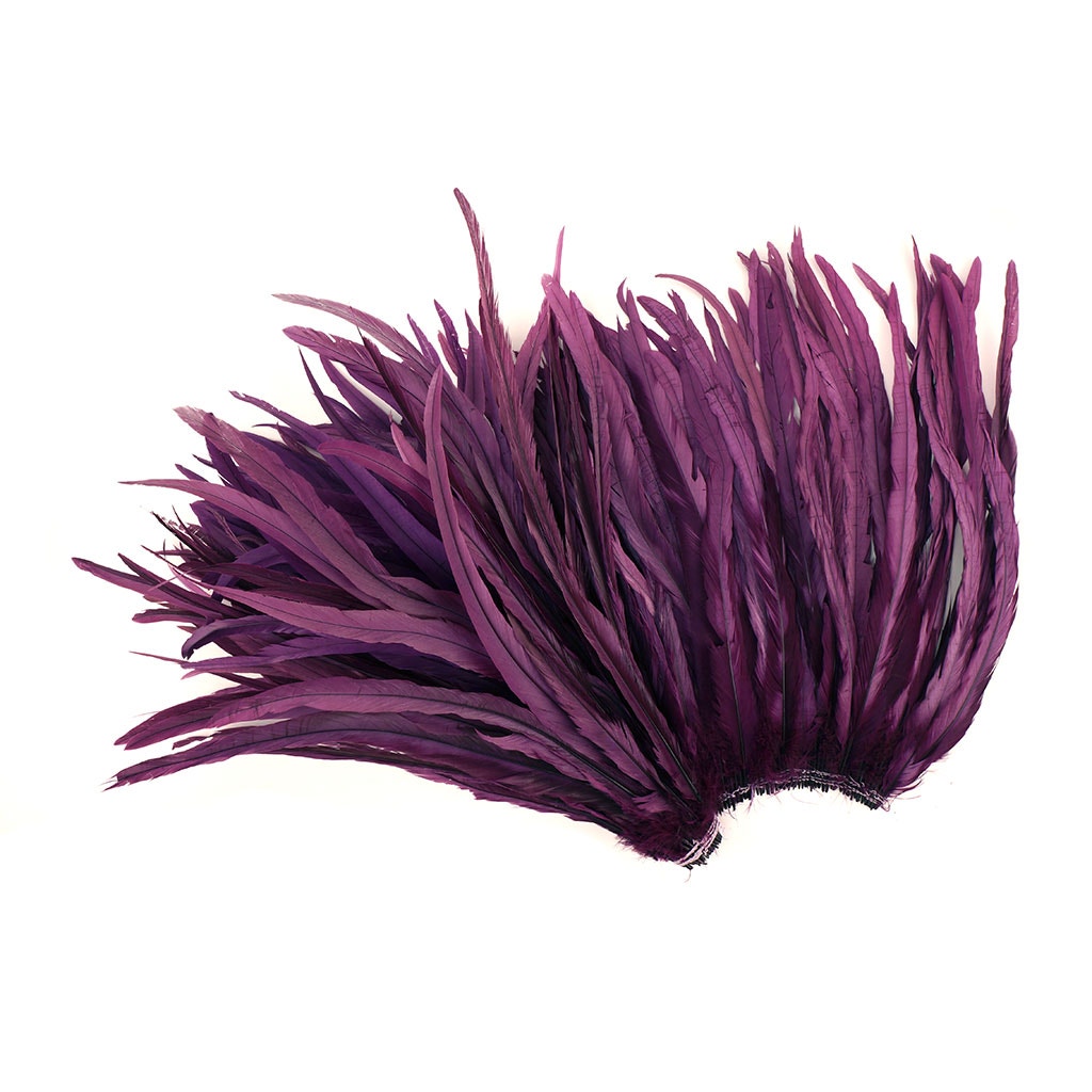 Rooster Coque Tails-Bleach-Dyed - Purple