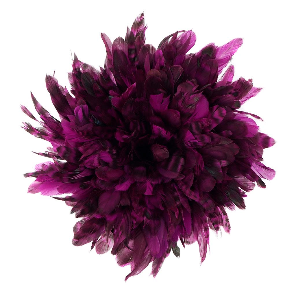 Rooster Coque Tails-Chinchilla 1YD Very Berry