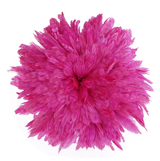 Rooster Schlappen-Red Chinchilla 1YD - Very Berry