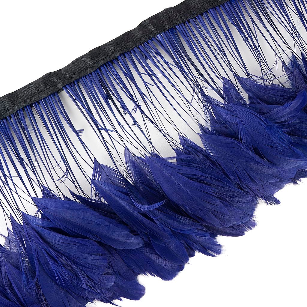Stripped Bleached Coque Fringe - Regal