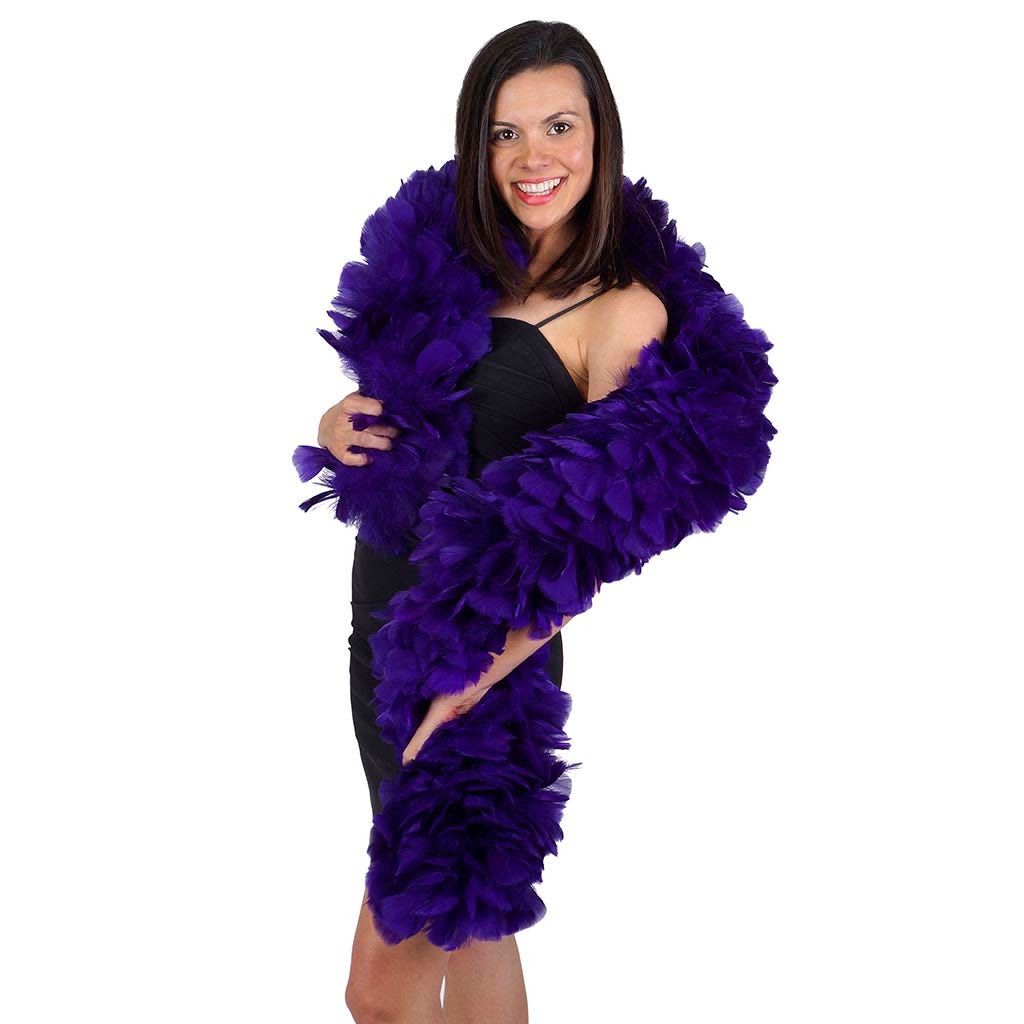 Turkey Feather Boa 8-10" - Regal