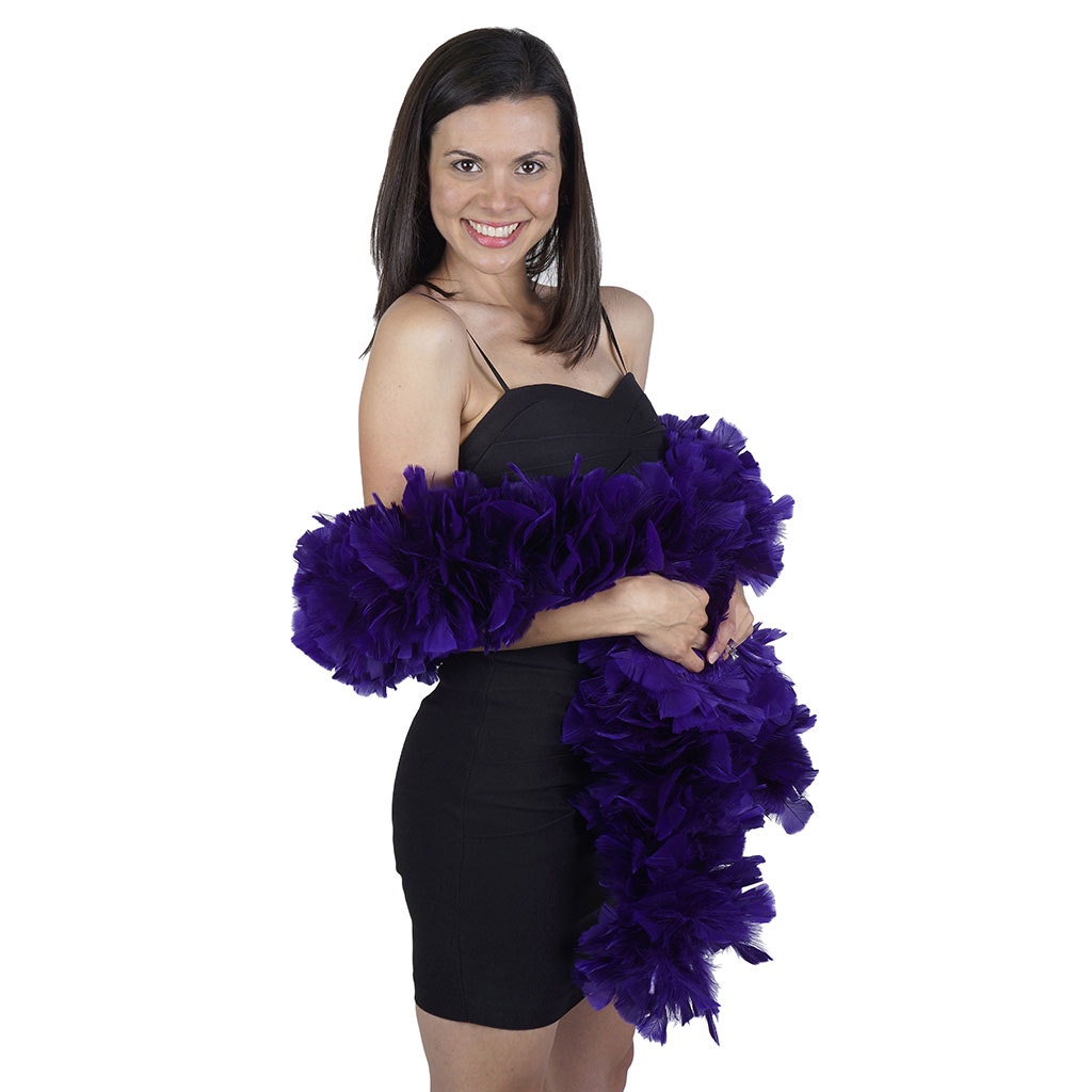 Turkey Feather Boa 6-8" - Regal