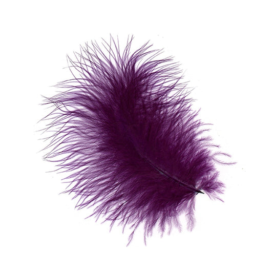 Loose Turkey Marabou Dyed - Purple