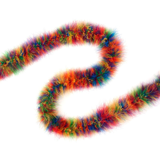 Marabou Feather Boa - Mediumweight - Rainbow Mix