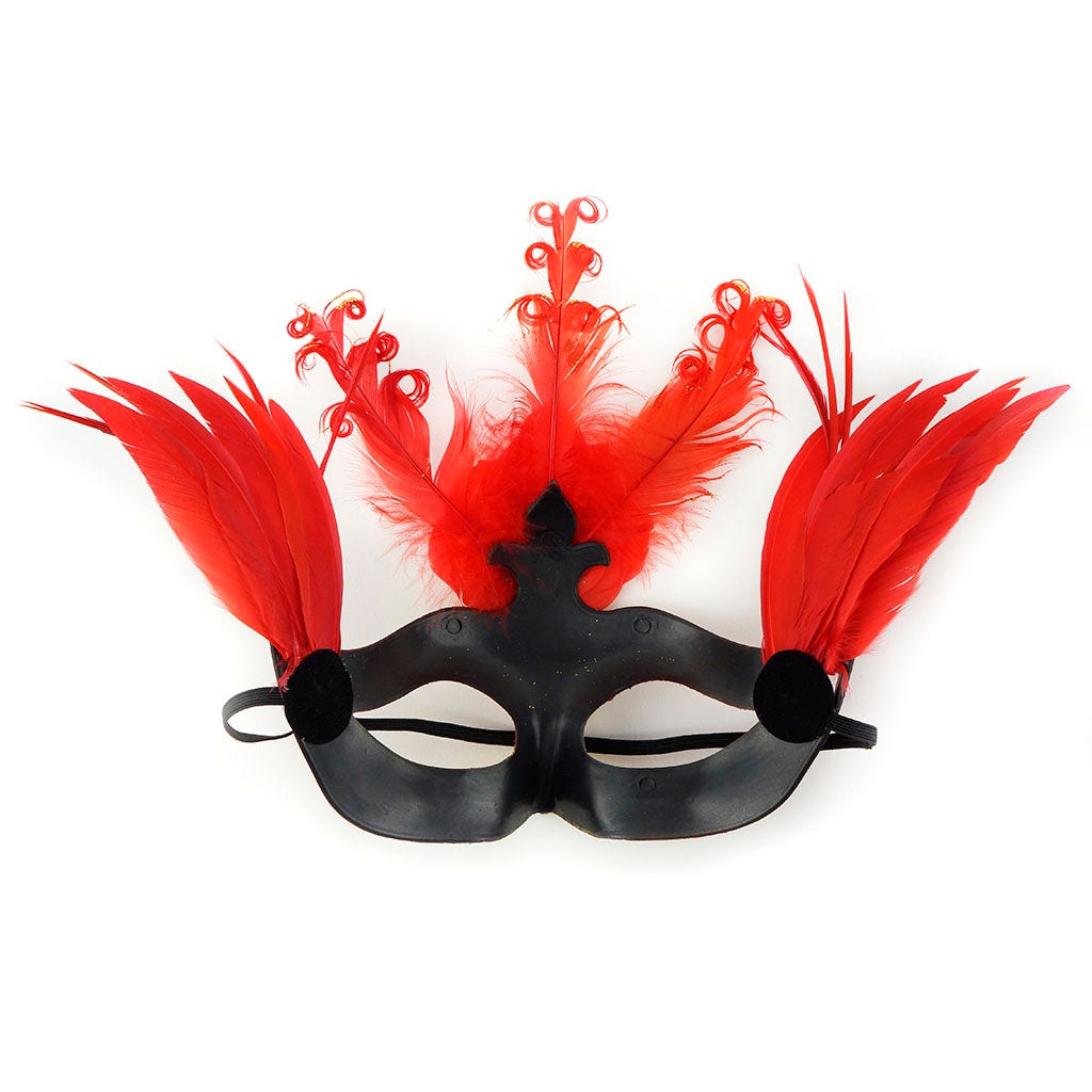 Red Queen of Hearts Mask