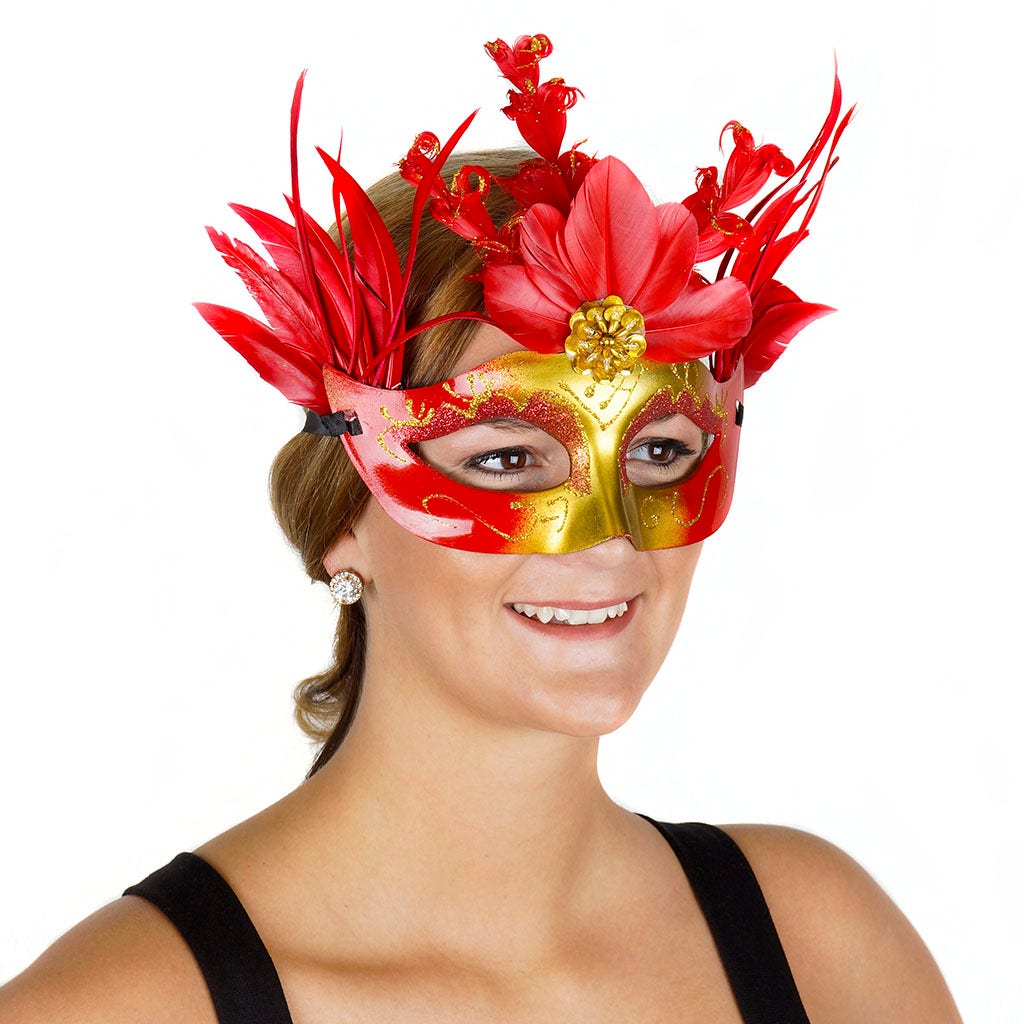 Red Queen of Hearts Mask