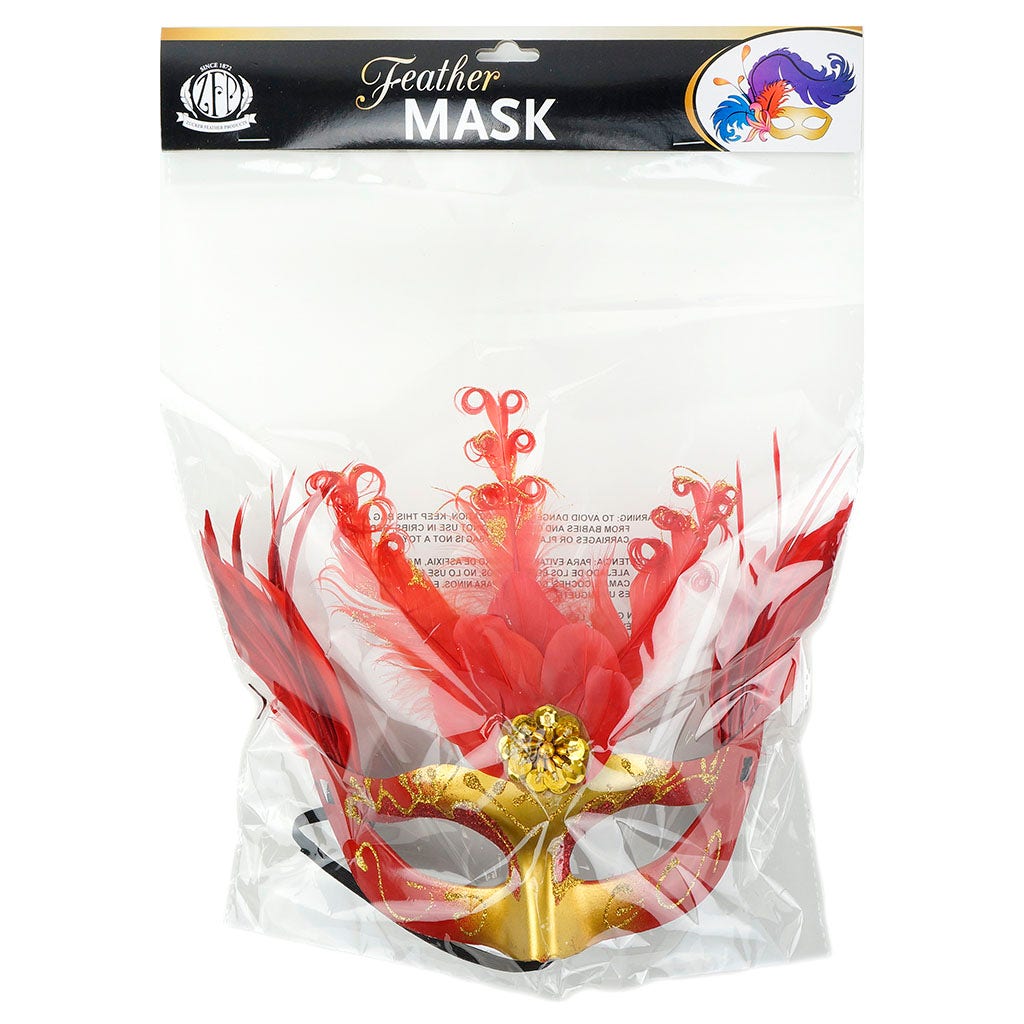 Red Queen of Hearts Mask