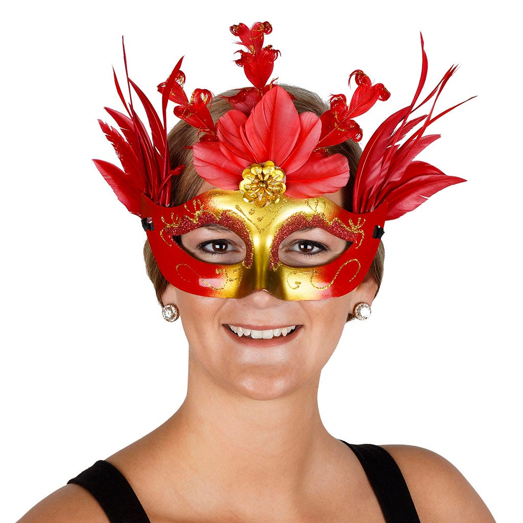 Red Queen of Hearts Mask