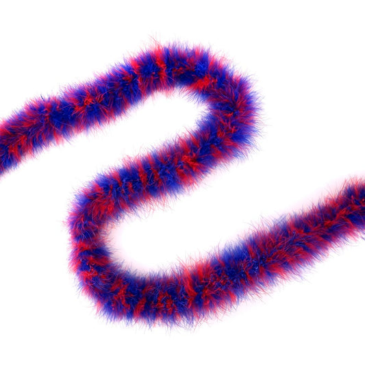 Marabou Feather Boa - Mediumweight - Red/Regal