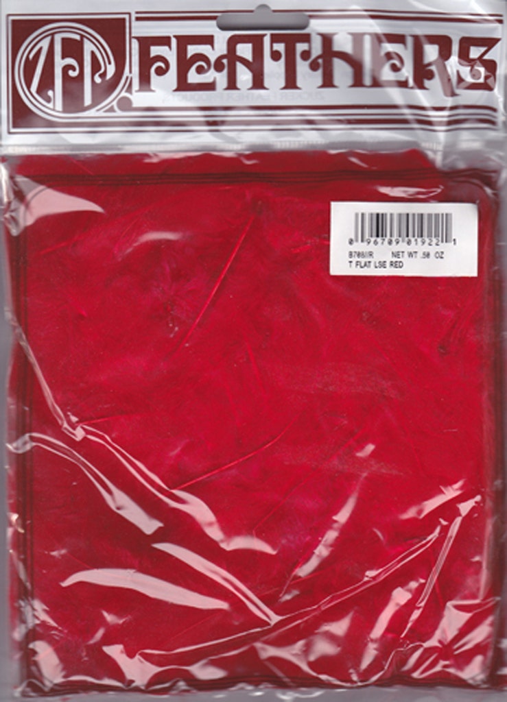 Loose Turkey Flats Dyed - Red