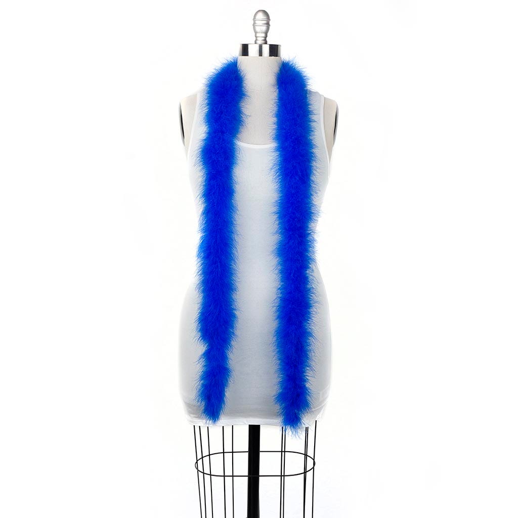 Full Marabou Feather Boa - Royal