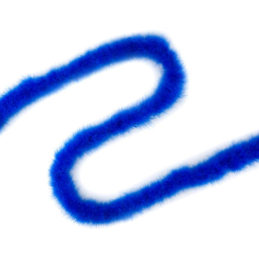 Thin Marabou Feather Boa - Royal