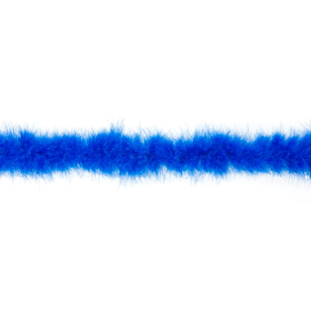 Thin Marabou Feather Boa - Royal
