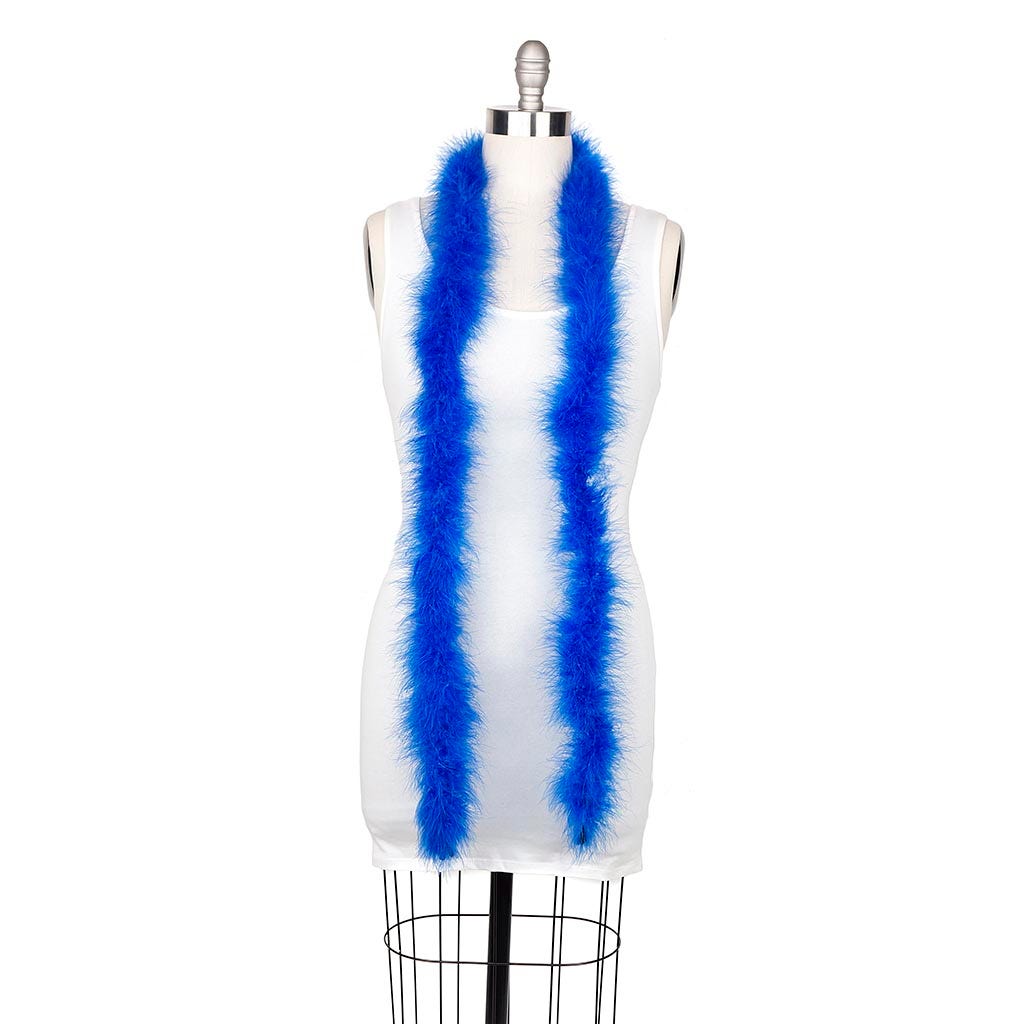 Marabou Feather Boa - Mediumweight - Royal