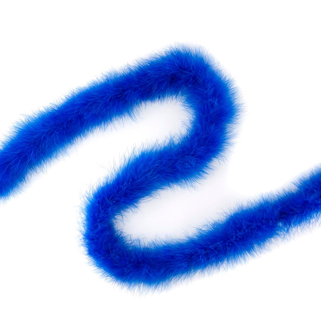Marabou Feather Boa - Mediumweight - Royal