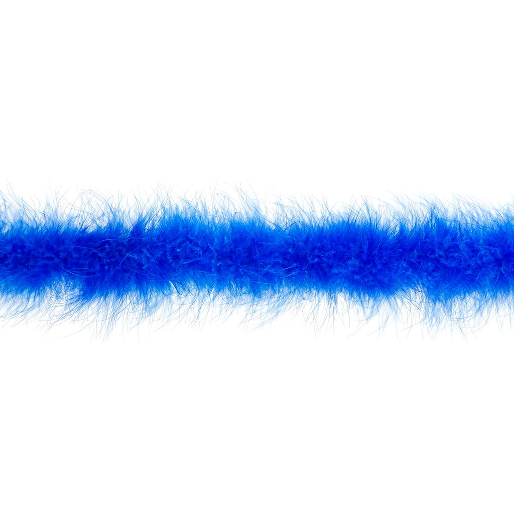 Marabou Feather Boa - Mediumweight - Royal