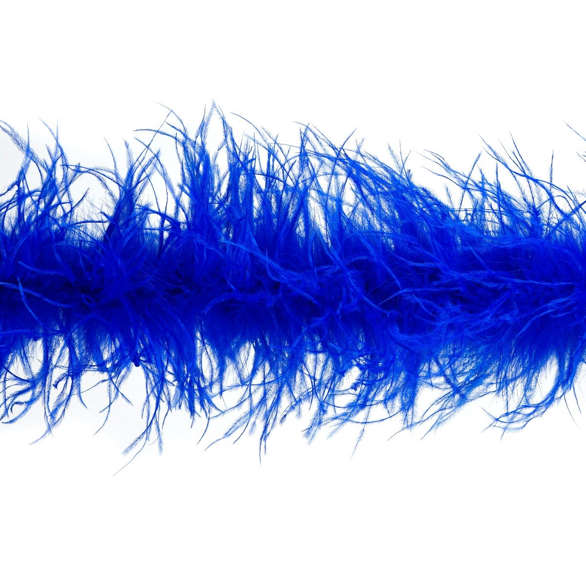 Ostrich Feather Boa - Value Two-Ply - Royal Blue