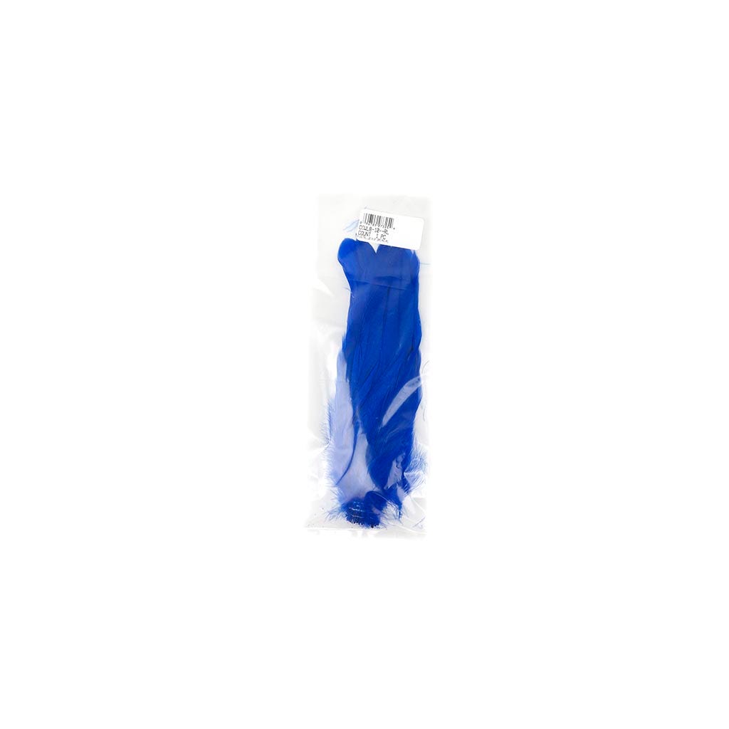 Rooster Coque Tails White-Dyed - Royal