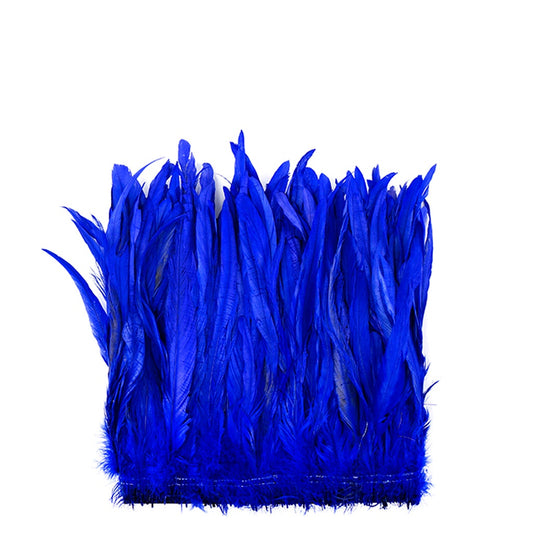 Rooster Coque Tails-Bleach-Dyed - Royal
