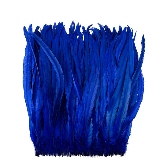 Rooster Coque Tails-Bleach-Dyed - Royal