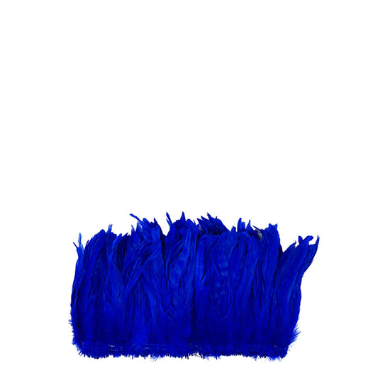 Rooster Coque Tails White-Dyed - Royal