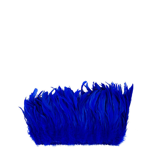 Rooster Coque Tails White-Dyed - Royal