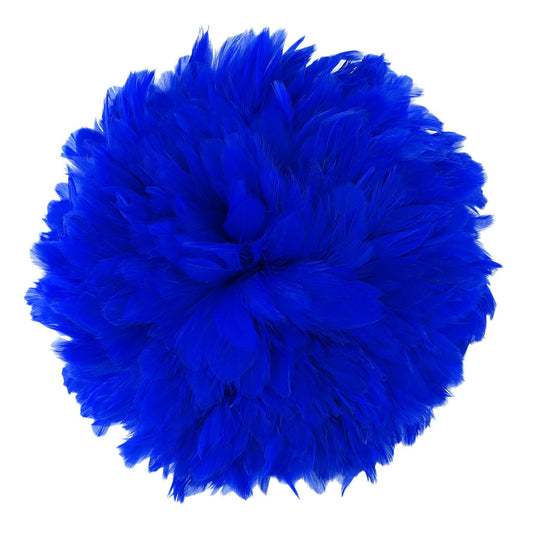 Rooster Schlappen-White-Dyed 1YD - Royal