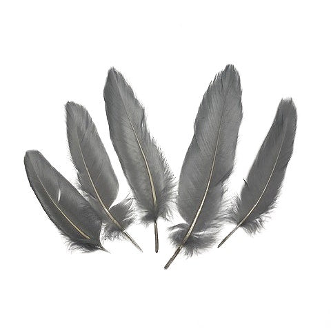 Loose Goose Satinettes Dyed - Silver