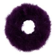 STRUNG TURKEY MARABOU BLOOD QUILL FEATHERS 4-5" - PURPLE