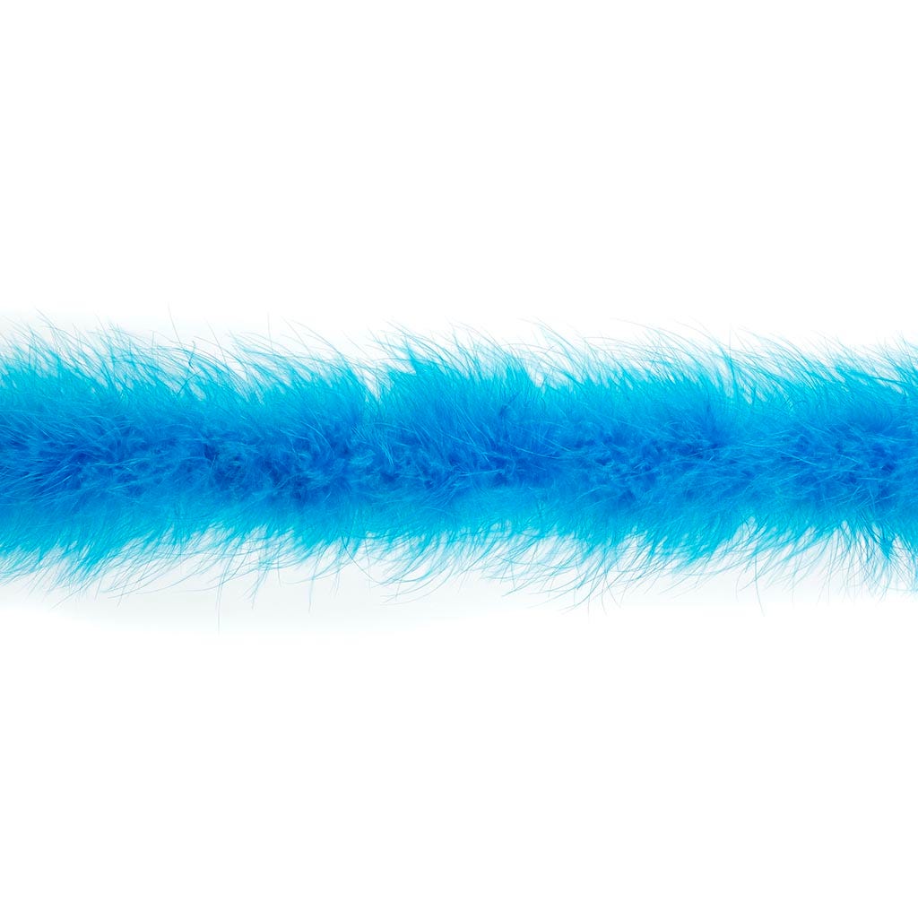 Full Marabou Feather Boa - Dark Turquoise