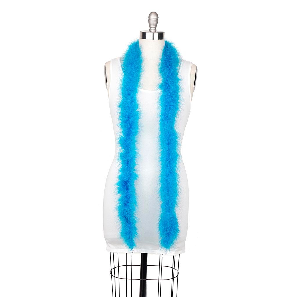 Marabou Feather Boa - Mediumweight - Dark Turquoise