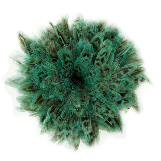 Ringneck Pheasant Plumage 1 YD Light Turquoise