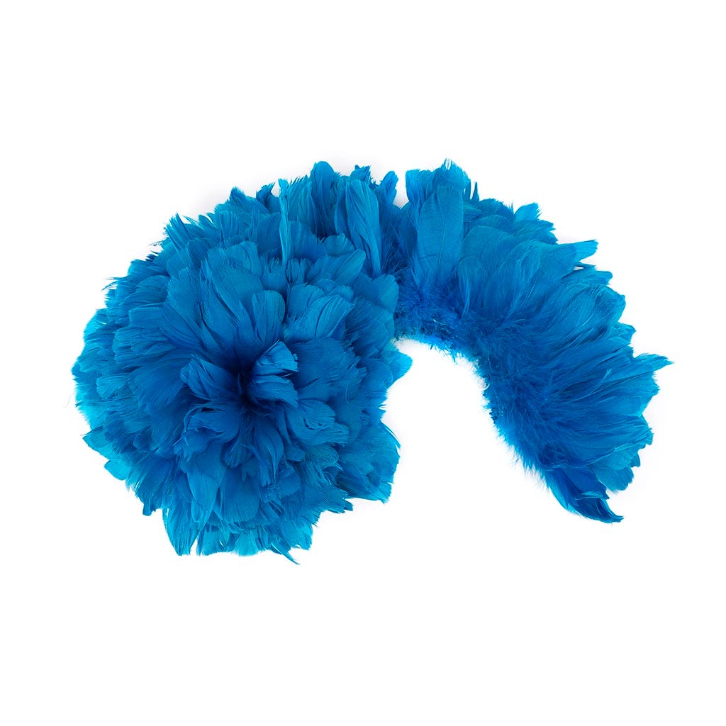 Goose Nagorie Feathers Dyed - Dark Turquoise