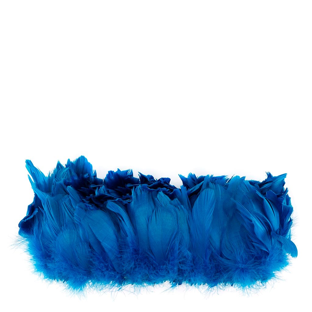 Goose Nagorie Feathers Dyed - Dark Turquoise