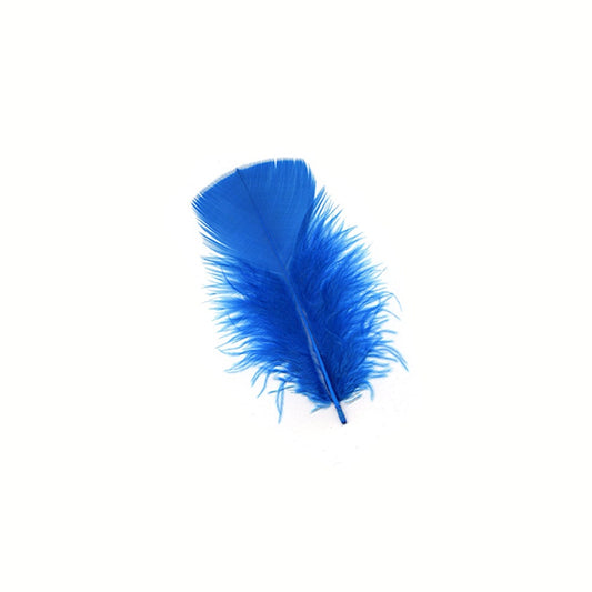 TURKEY PLUMAGE MIX DYED - DARK TURQUOISE