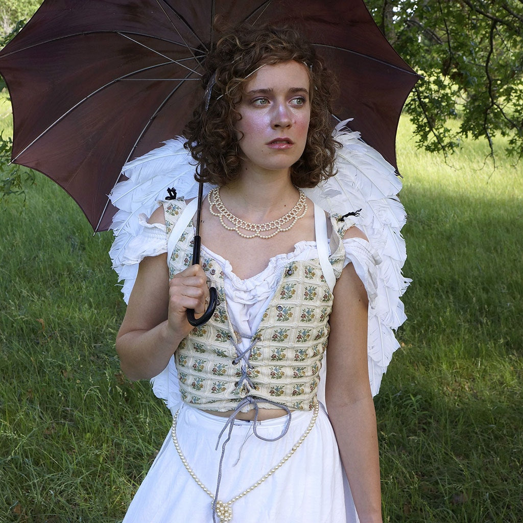 Large White Angel Costume Wings - Adult Fairy Halloween Cosplay Feather Wing