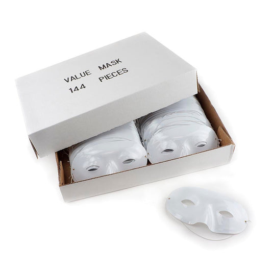Half Face Mask Form Case - White