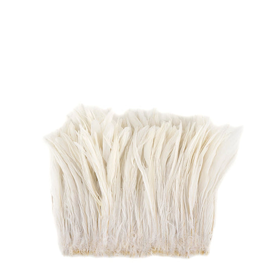 Rooster Coque Tails White-Dyed - White