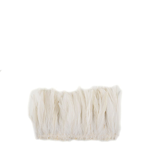 Rooster Coque Tails White-Dyed - White