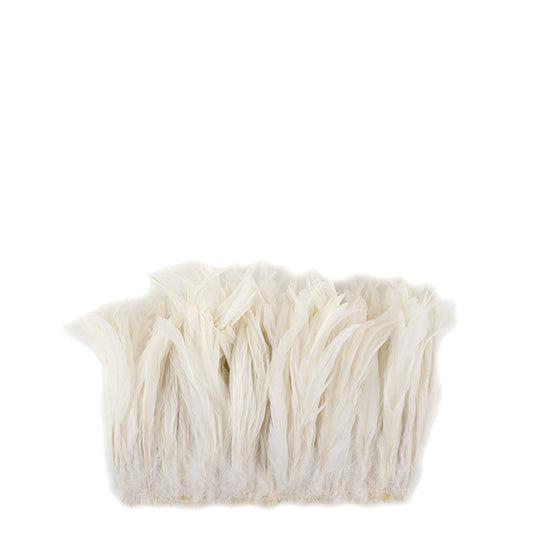 Rooster Coque Tails White-Dyed - White