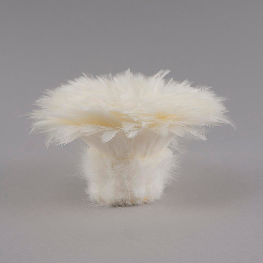 Rooster Hackle-White-Dyed - White