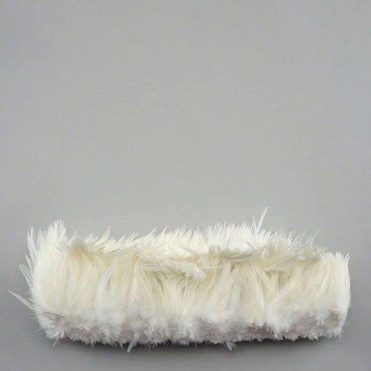 Rooster Saddles-White-Dyed - White