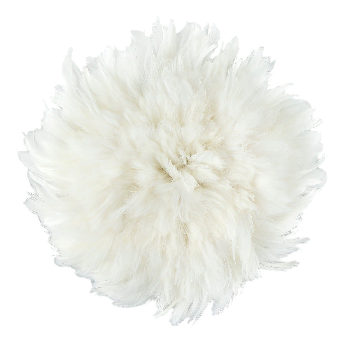 Rooster Schlappen-White-Dyed 1YD - White