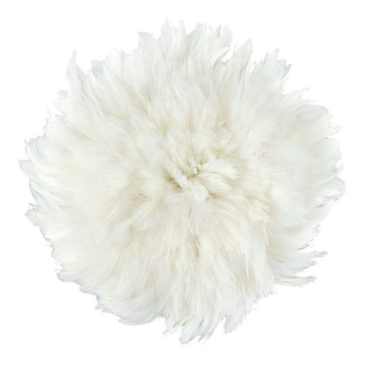 Rooster Schlappen-White-Dyed 1YD - White