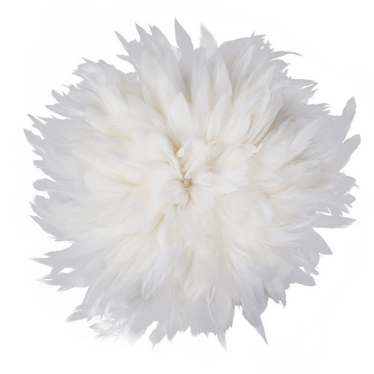 Rooster Schlappen-White-Dyed 1YD - White