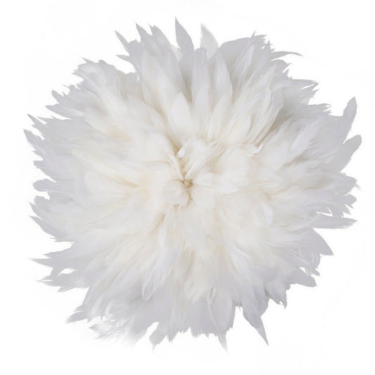Rooster Schlappen-White-Dyed 1YD - White