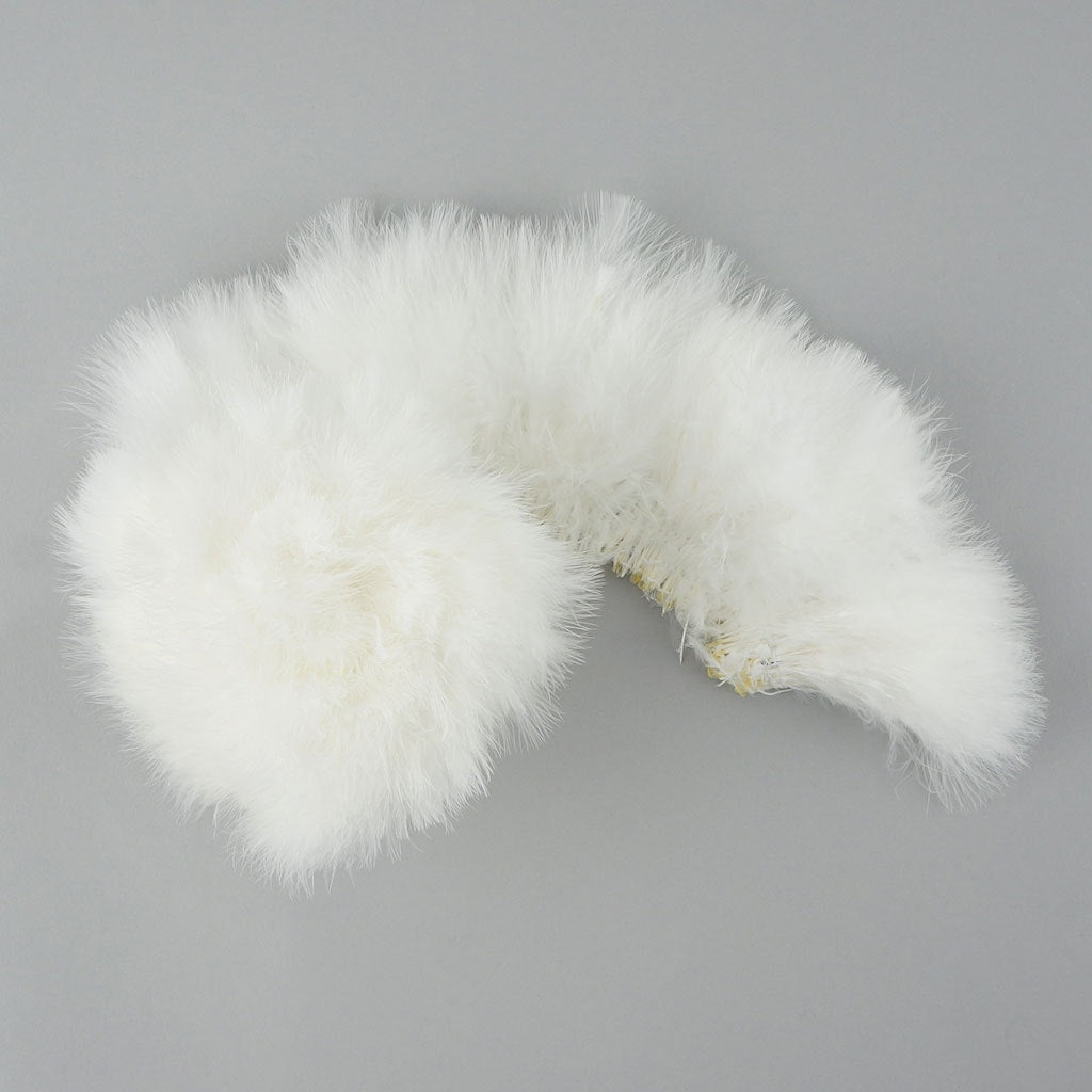 Turkey Good Quill Marabou - White