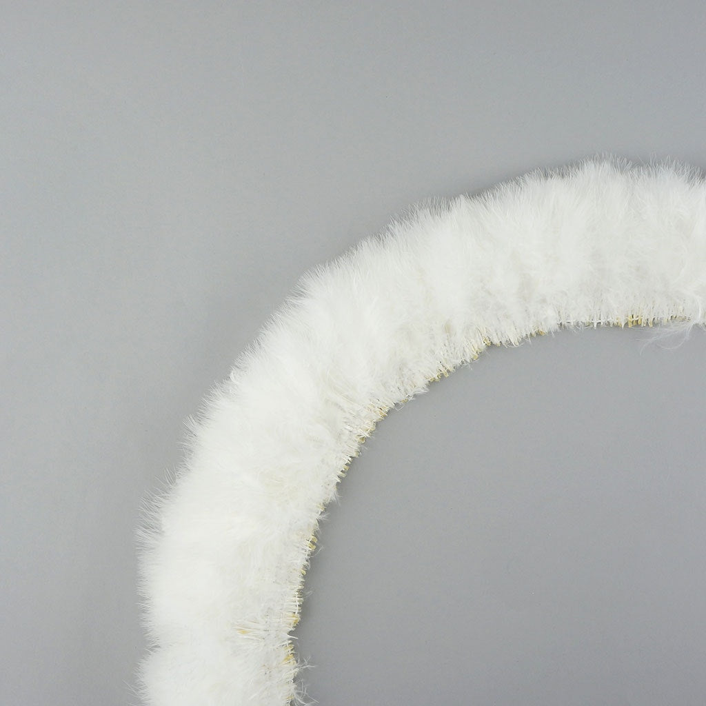 Turkey Good Quill Marabou - White