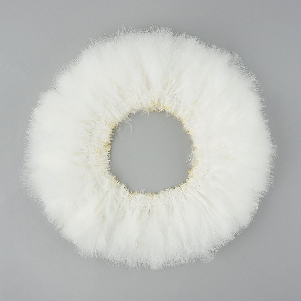 Turkey Good Quill Marabou - White
